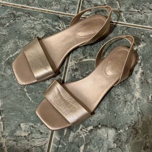 Gold Aldo Sandals